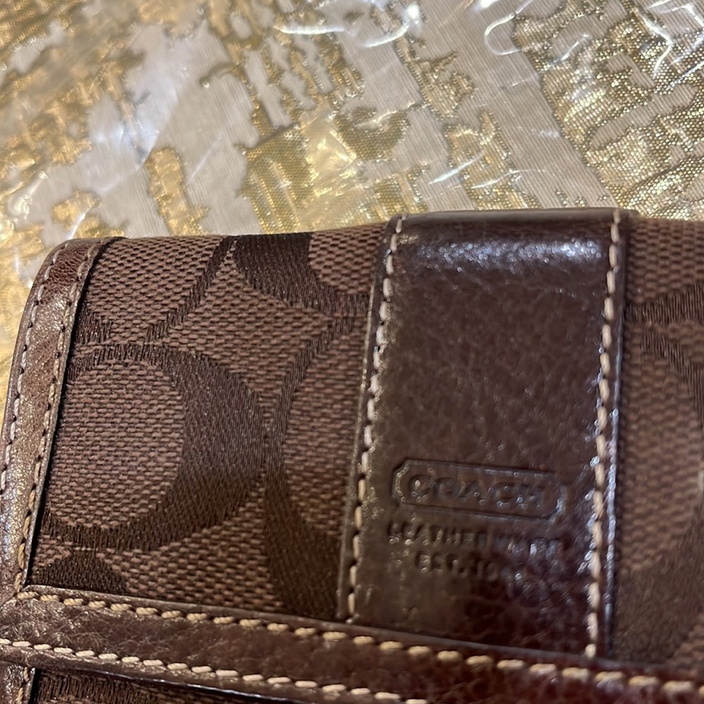 Coach crossbody and wallet bundle authentic W’s Brown - Picture 15 of 15